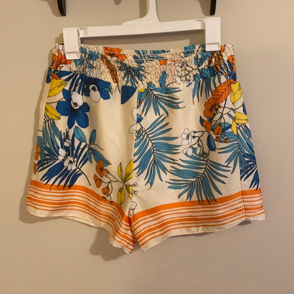 Satin shorts